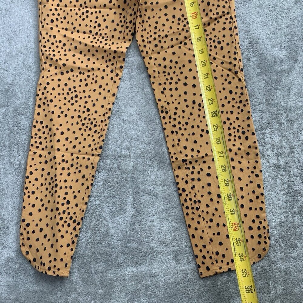 Marine Layer Allison Pants Womens Size XS Cheetah Print Casual Elastic Waist - Picture 3 of 13
